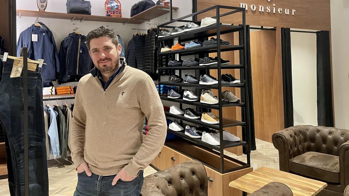 Magasin de vêtements homme store